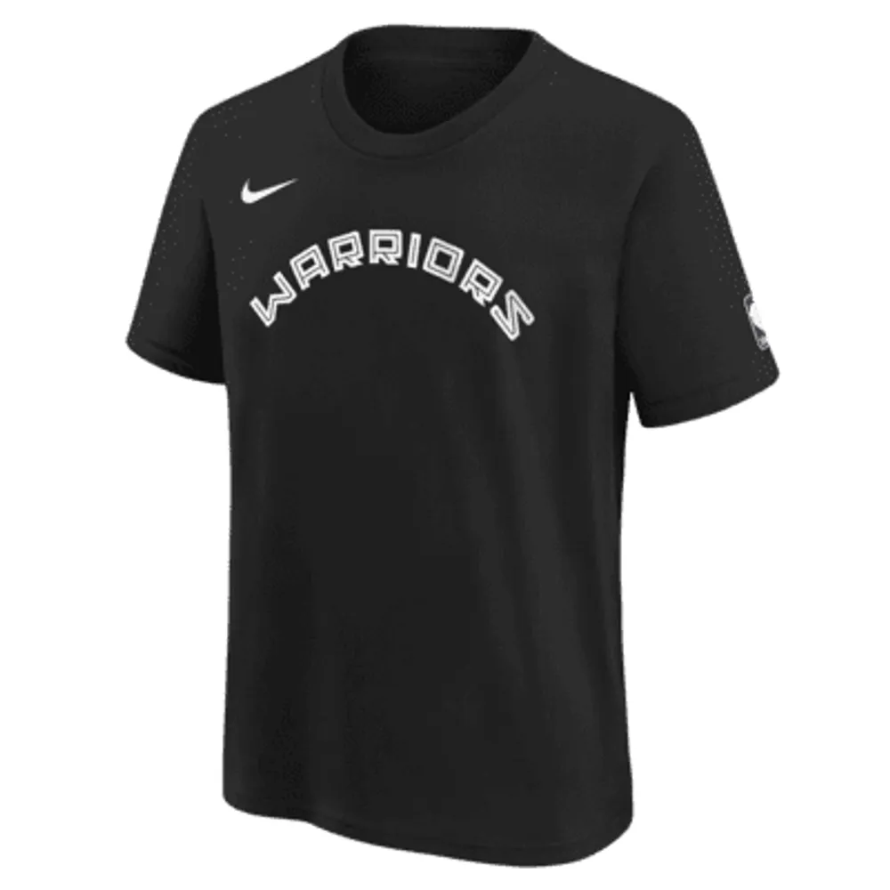 Golden State Warriors City Edition Big Kids' (Boys') NBA Logo T-Shirt. Nike.com