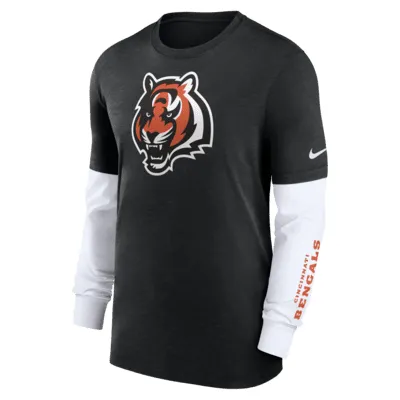 Men's Nike Black Cincinnati Bengals Legend Logo Performance T-Shirt Size: Medium