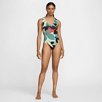 Nike Swim Women's Keyhole Back One-Piece Swimsuit. Nike.com