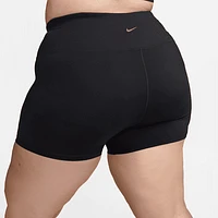 Nike One Women's High-Waisted 5" Biker Shorts (Plus Size). Nike.com