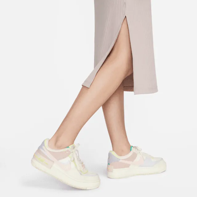 Nike Sportswear Women's High-Waisted Ribbed Jersey Skirt