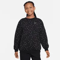 Nike Sportswear Club Fleece Big Kids' (Girls') Oversized Sweatshirt. Nike.com