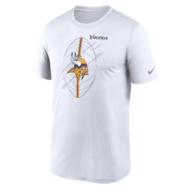 Minnesota Vikings Nike Legend Men's Small White Shirt NFL NWT Sideline  Gear