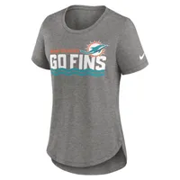 Nike Local (NFL Miami Dolphins) Women's T-Shirt. Nike.com