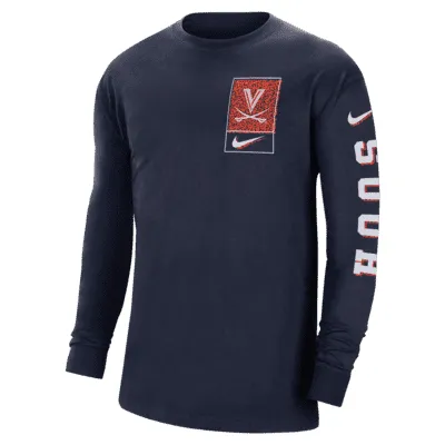 Virginia Men's Nike College Long-Sleeve T-Shirt. Nike.com