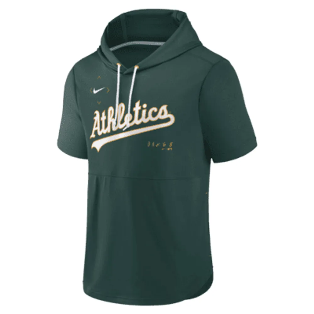 Nike Springer (MLB Oakland Athletics) Men's Short-Sleeve Pullover Hoodie. Nike.com