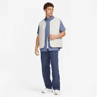 Nike Life Men's Woven Military Short-Sleeve Button-Down Shirt. Nike.com