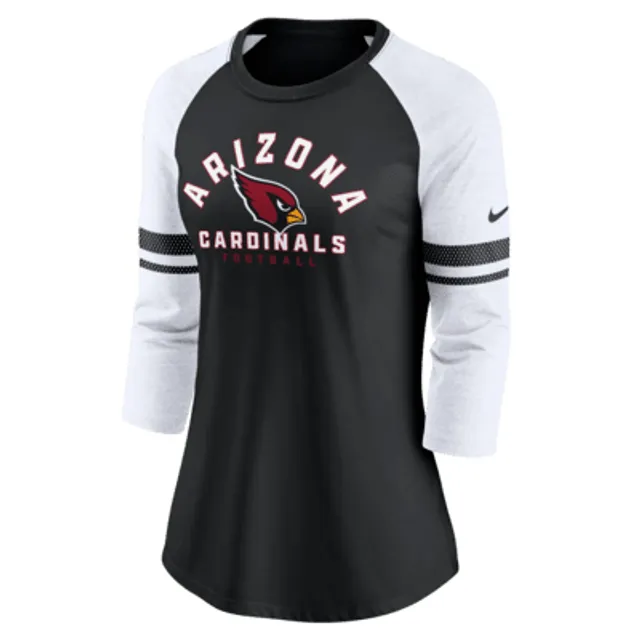 Cincinnati Bengals Nike Women's Fashion 3/4-Sleeve Raglan T-Shirt - Black