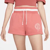 Nike Sportswear Phoenix Fleece Heritage Women's High-Waisted Shorts. Nike.com