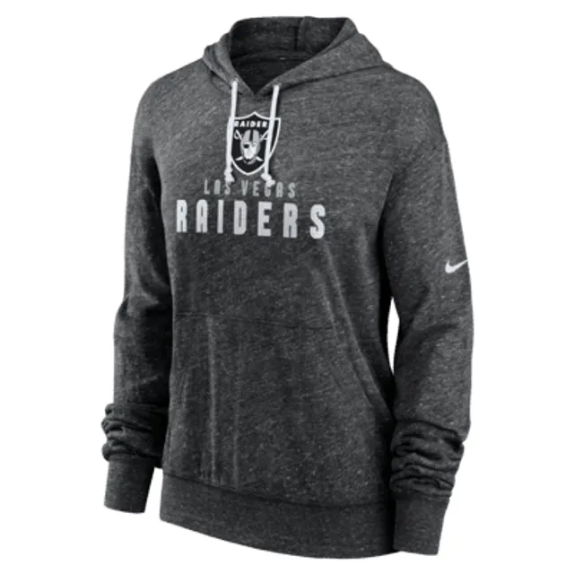 Nike Women's Team (NFL Las Vegas Raiders) Pullover Hoodie in Grey, Size: Large | NKZE07F8D-06G