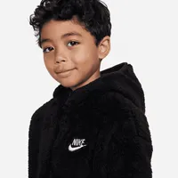 Nike Sportswear Club Winterized Full-Zip Hoodie Little Kids' Hoodie. Nike.com