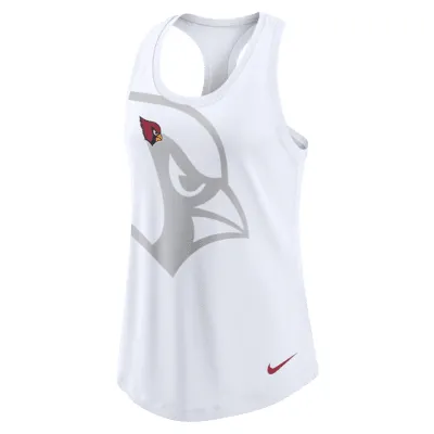 Nike Women's Team (NFL Pittsburgh Steelers) Racerback Tank Top in White, Size: Medium | NKYB10A7L-06U