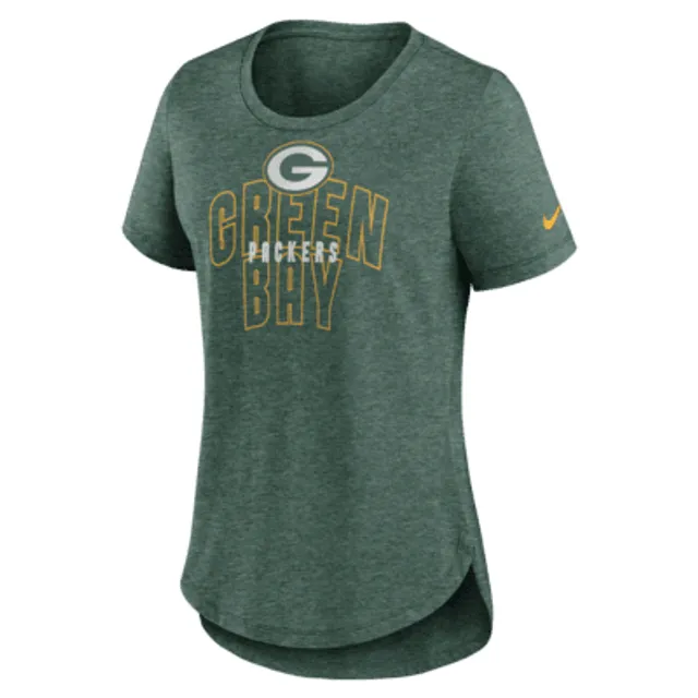 Nike Fashion (NFL Green Bay Packers) Women's 3/4-Sleeve T-Shirt.