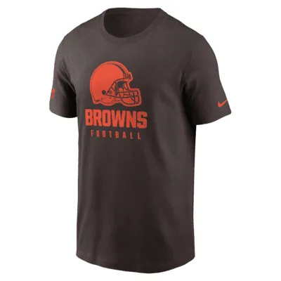 Nike Men's Yard Line Velocity (NFL Cleveland Browns) T-Shirt in Black, Size: 3XL | NKPQ06F93-053