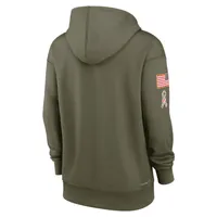 Nike Dri-FIT Salute to Service Logo (NFL Green Bay Packers) Women's Pullover Hoodie. Nike.com