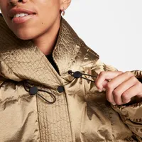 Nike Sportswear Swoosh Puffer Shine PrimaLoft® Women's Therma-FIT Oversized Hooded Jacket. Nike.com