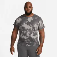 Nike Dri-FIT Men's Allover Print Short-Sleeve Yoga Top. Nike.com
