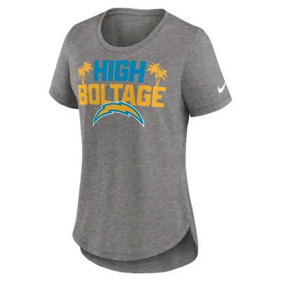 Nike Local (NFL Los Angeles Chargers) Women's T-Shirt. Nike.com