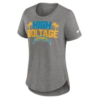 Nike Local (NFL Los Angeles Chargers) Women's T-Shirt. Nike.com