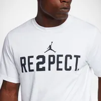 Jordan "RE2PECT" Men's T-Shirt. Nike.com