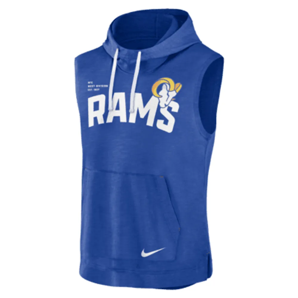 Nike Los Angeles Rams Color Block Men's Nike Therma NFL Pullover Hoodie.  Nike.com