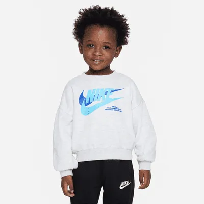 Nike Sportswear Icon Fleece Crew Little Kids' Top. Nike.com