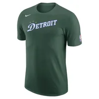 Detroit Pistons City Edition Men's Nike NBA Logo T-Shirt. Nike.com