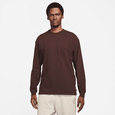 Nike Sportswear Premium Essentials Men's Long-Sleeve Pocket, 45% OFF