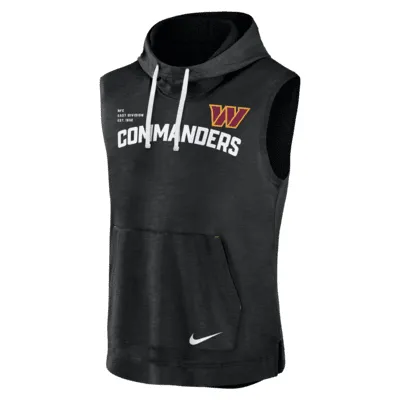 Nike Athletic (NFL Washington Commanders) Men's Sleeveless Pullover Hoodie. Nike.com