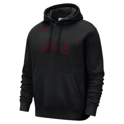 Chicago Bulls Courtside Men's Nike NBA Fleece Pullover Hoodie. Nike.com