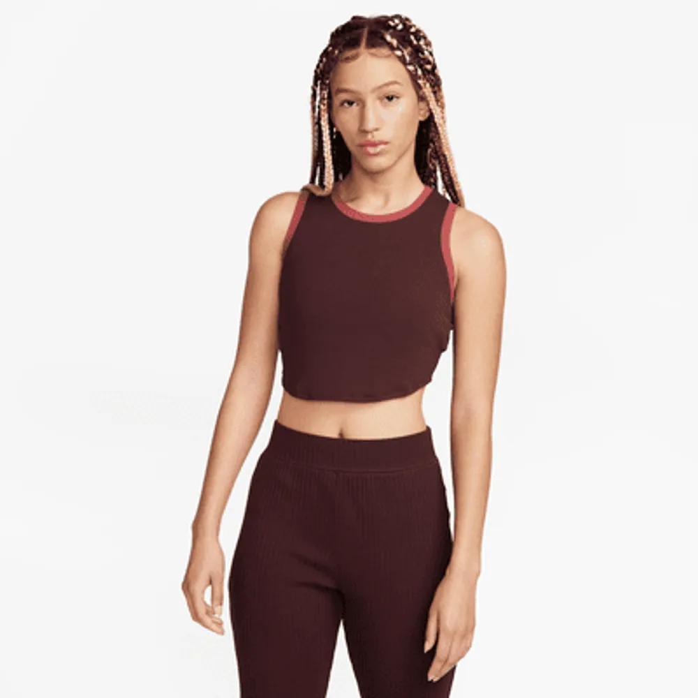 Nike Sportswear Essential Women's Cropped Ribbed Tank