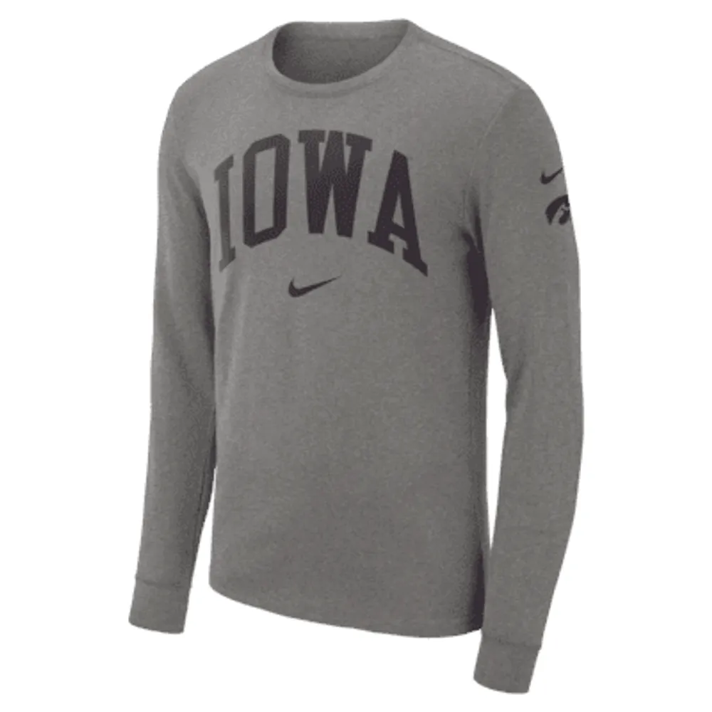 Nike College (Iowa) Men's Long-Sleeve T-Shirt. Nike.com