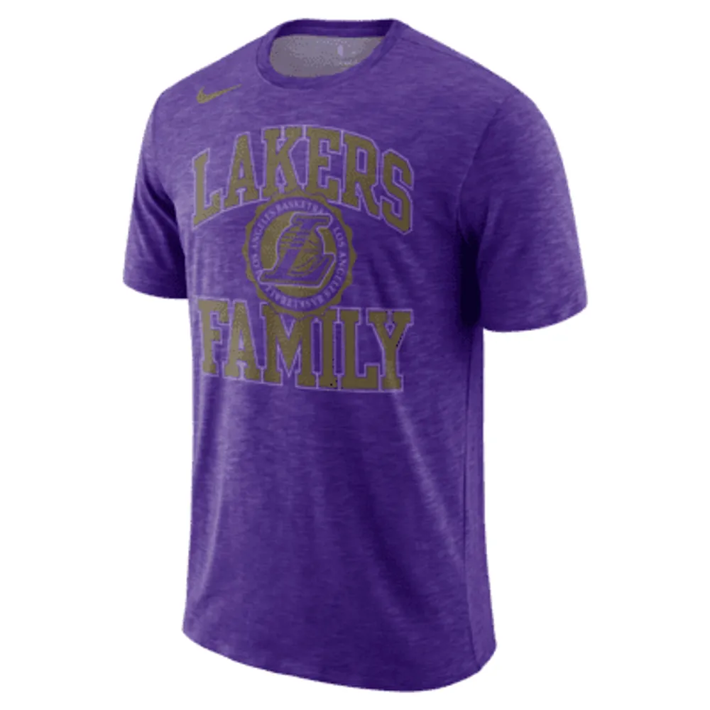 Los Angeles Lakers Mantra Men's Nike Dri-FIT NBA T-Shirt. Nike.com