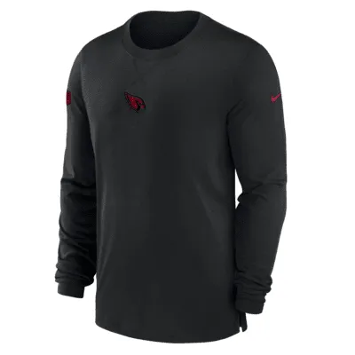 Nike Men's Dri-Fit Sideline Velocity (NFL Arizona Cardinals) Long-Sleeve T-Shirt in Red, Size: Small | 00KX6ED9C-078