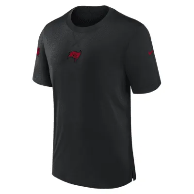 Nike Men's Dri-Fit Coach (NFL Tampa Bay Buccaneers) Top in White, Size: Medium | 01AC01T88B-MLW