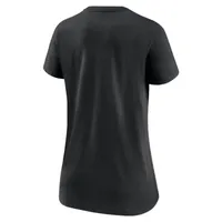 Nike Lockup Split (NFL Las Vegas Raiders) Women's Mid V-Neck T-Shirt. Nike.com