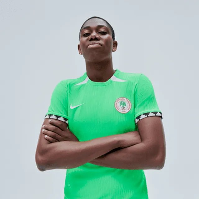 Nigeria 2023 Stadium Home Men's Nike Dri-FIT Soccer Jersey