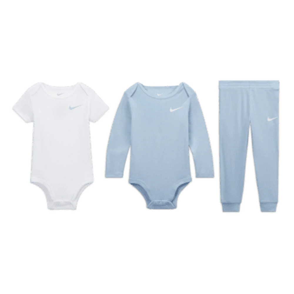 Nike Essentials Baby (12-24M) 3-Piece Bodysuit Set. Nike.com