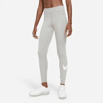 Legging Swoosh taille mi-haute Nike Sportswear Essential pour Femme. FR