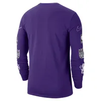 Sacramento Kings City Edition Men's Nike NBA Long-Sleeve T-Shirt. Nike.com