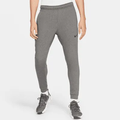 Pantalon de fitness fuselé en tissu Fleece Dri-FIT Nike Dry pour homme. FR