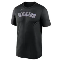 Nike Dri-FIT Legend Logo (MLB Colorado Rockies) Men's T-Shirt. Nike.com