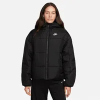 Nike Sportswear Classic Puffer Women's Therma-FIT Loose Hooded Jacket. Nike.com