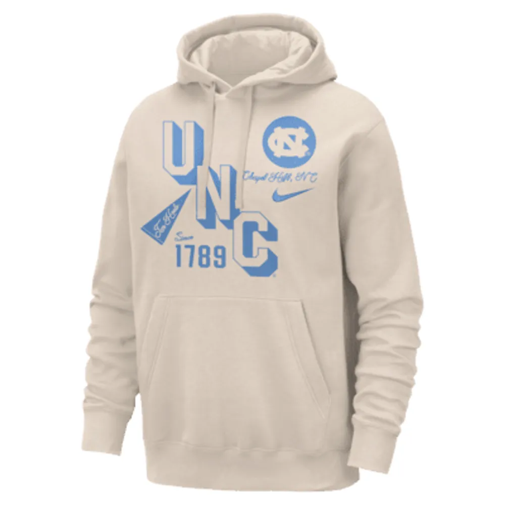 UNC Club Men's Nike College Hoodie. Nike.com