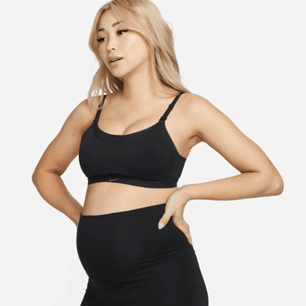Nike Alate (M) Women's Light-Support Lightly Lined Nursing Sports Bra ( Maternity). UK