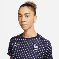 FFF Women's Nike Pre-Match Soccer Top