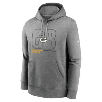 Nike Athletic (nfl Green Bay Packers) Sleeveless Pullover Hoodie for Men