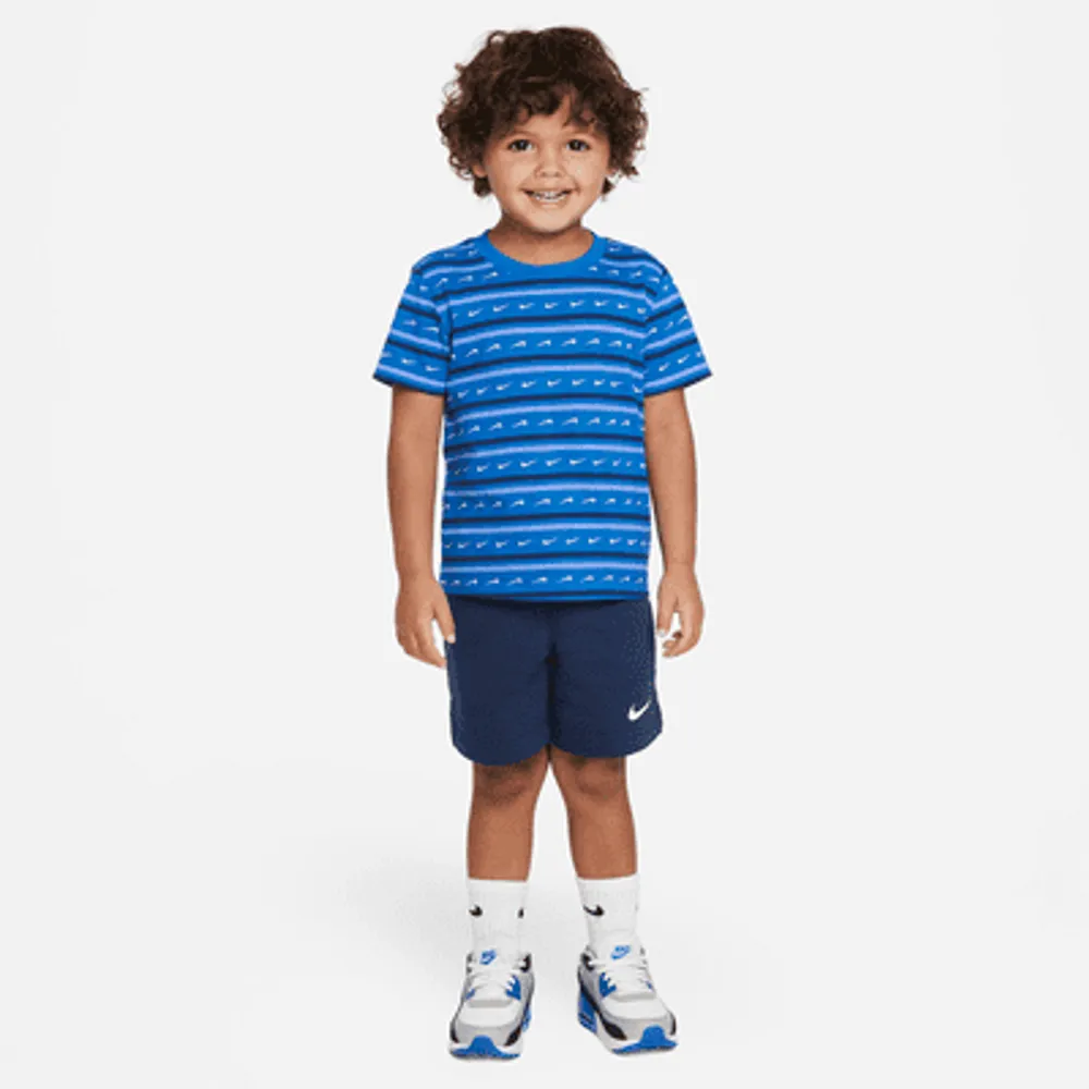 Nike Baby (12-24M) Swoosh Stripe Shorts Set. Nike.com