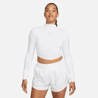 Nike Dri-FIT One Luxe Women's Long-Sleeve Cropped Top. Nike.com