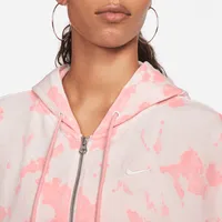 Nike Sportswear Women's Full-Zip Jersey Cloud-Dye Hoodie. Nike.com